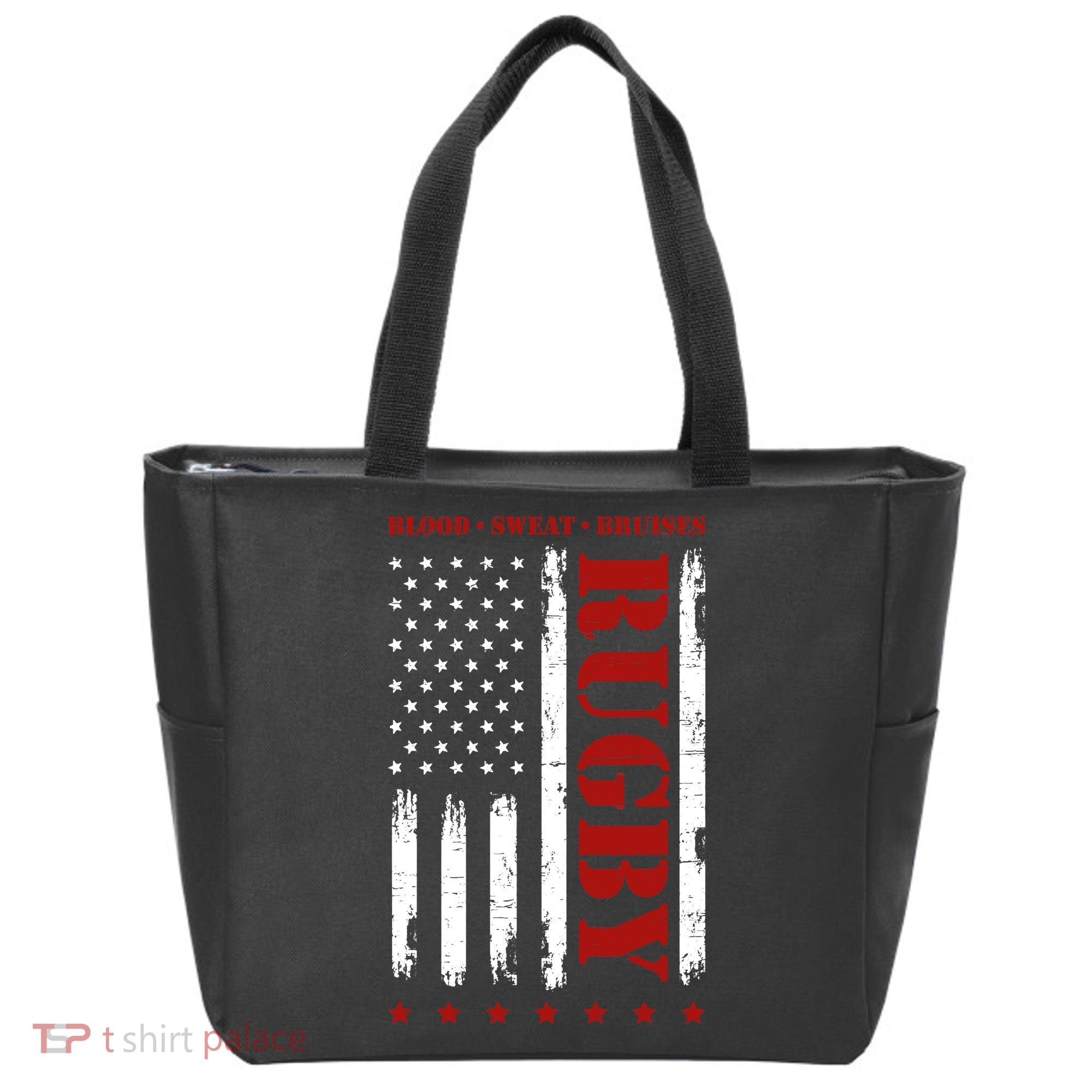 Rugby Player Rugby Tote Bag
