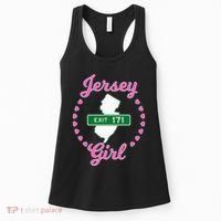 Raceway Park Retro Racetrack Englishtown Nj New Jersey Women's Tank Top thumb 0