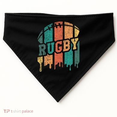 Rugby Player Rugby Fan Rugby Coach USA-Made Doggie Bandana