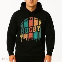 Rugby Player Rugby Fan Rugby Coach Hoodie thumb 2