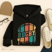 Rugby Player Rugby Fan Rugby Coach Hoodie thumb 4