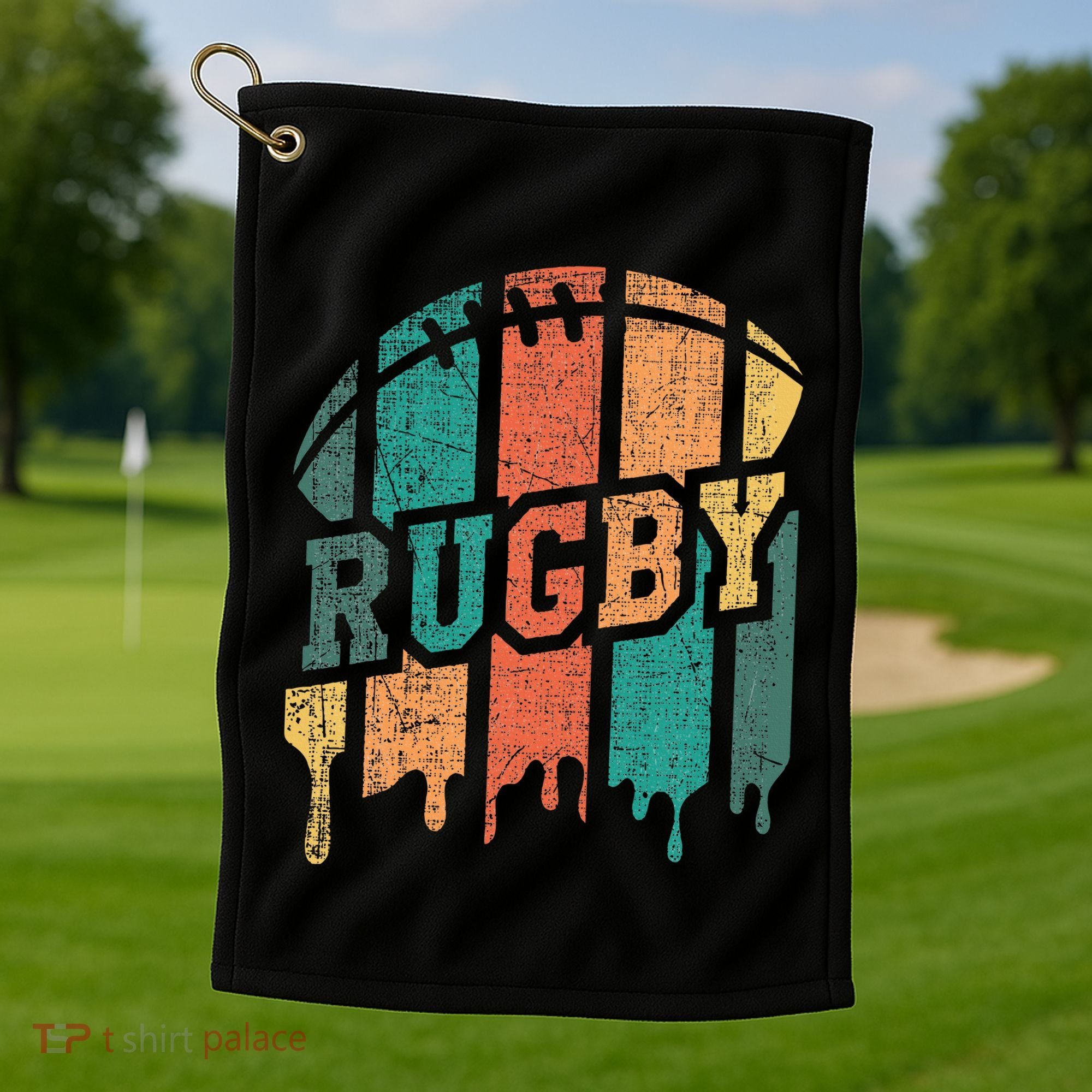 Rugby Player Rugby Fan Rugby Coach Golf Towel