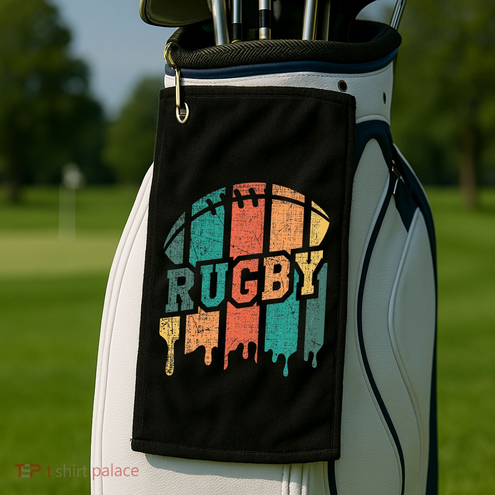 Rugby Player Rugby Fan Rugby Coach Golf Towel
