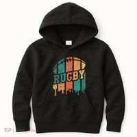 Rugby Player Rugby Fan Rugby Coach Kids Hoodie thumb 0