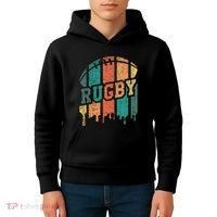 Rugby Player Rugby Fan Rugby Coach Kids Hoodie thumb 4