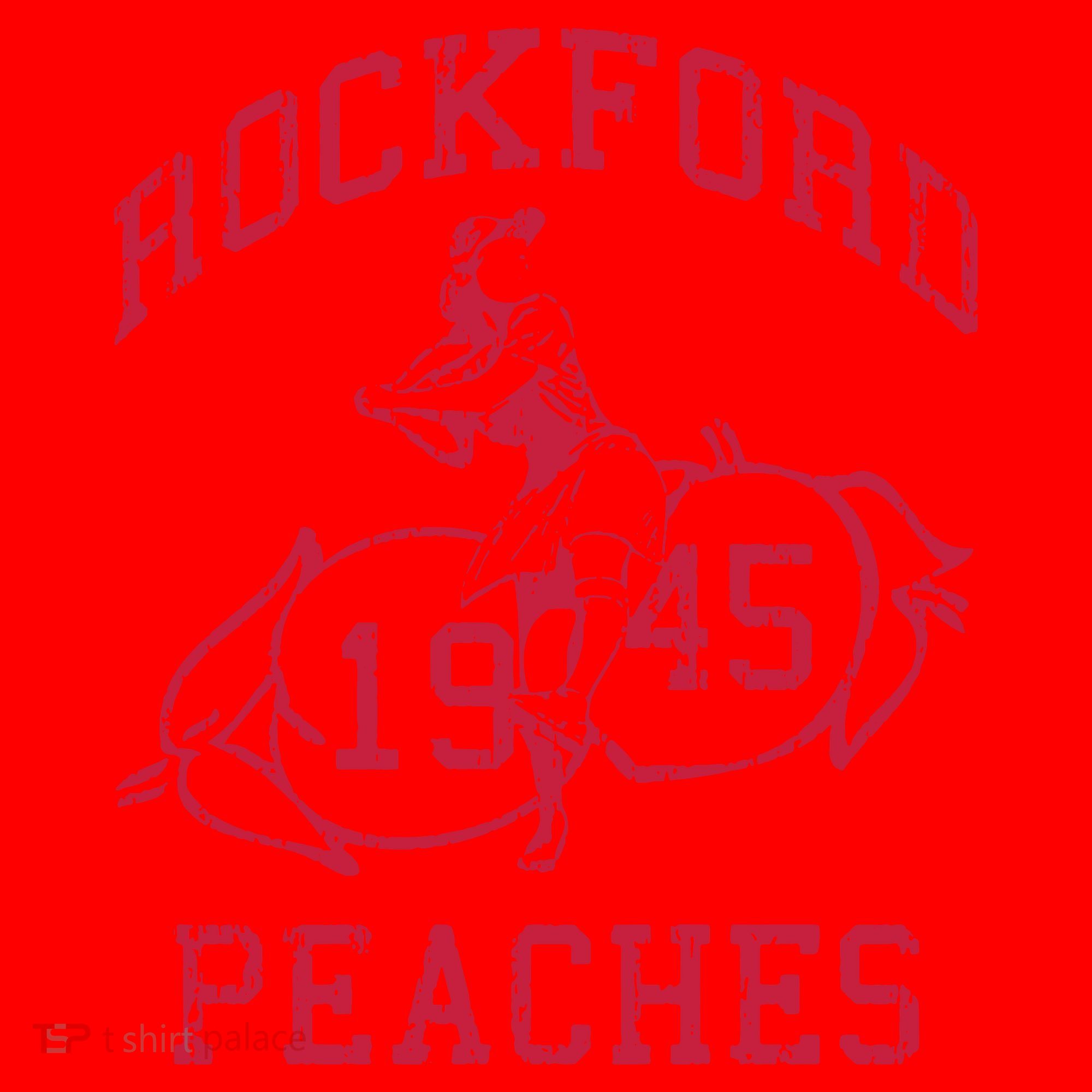 Rockford Peaches Santa Hat