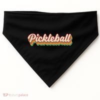 Retro Pickleball USA-Made Doggie Bandana thumb 0