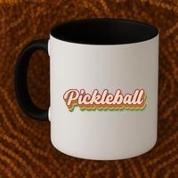 Retro Pickleball Coffee Mug thumb 2