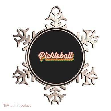 Retro Pickleball Ornament
