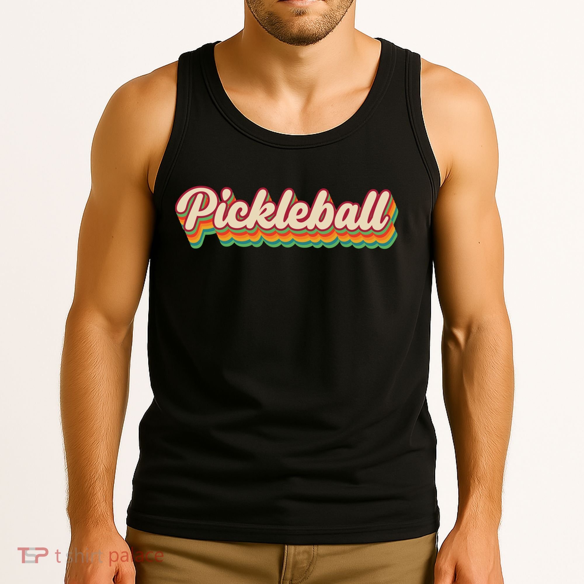 Retro Pickleball Tank Top