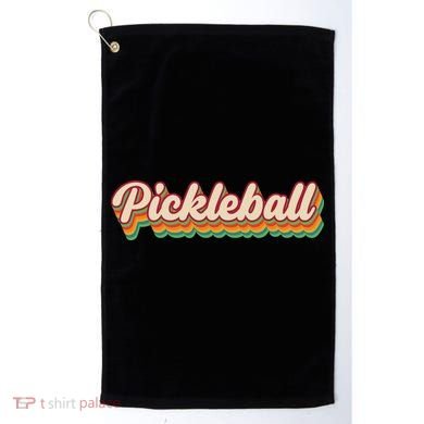Retro Pickleball Golf Towel