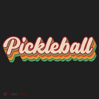 Retro Pickleball Golf Towel thumb 3
