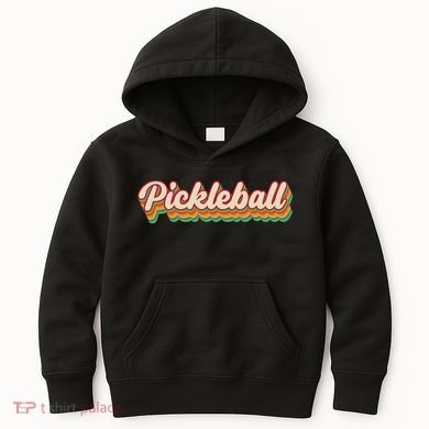 Retro Pickleball Kids Hoodie