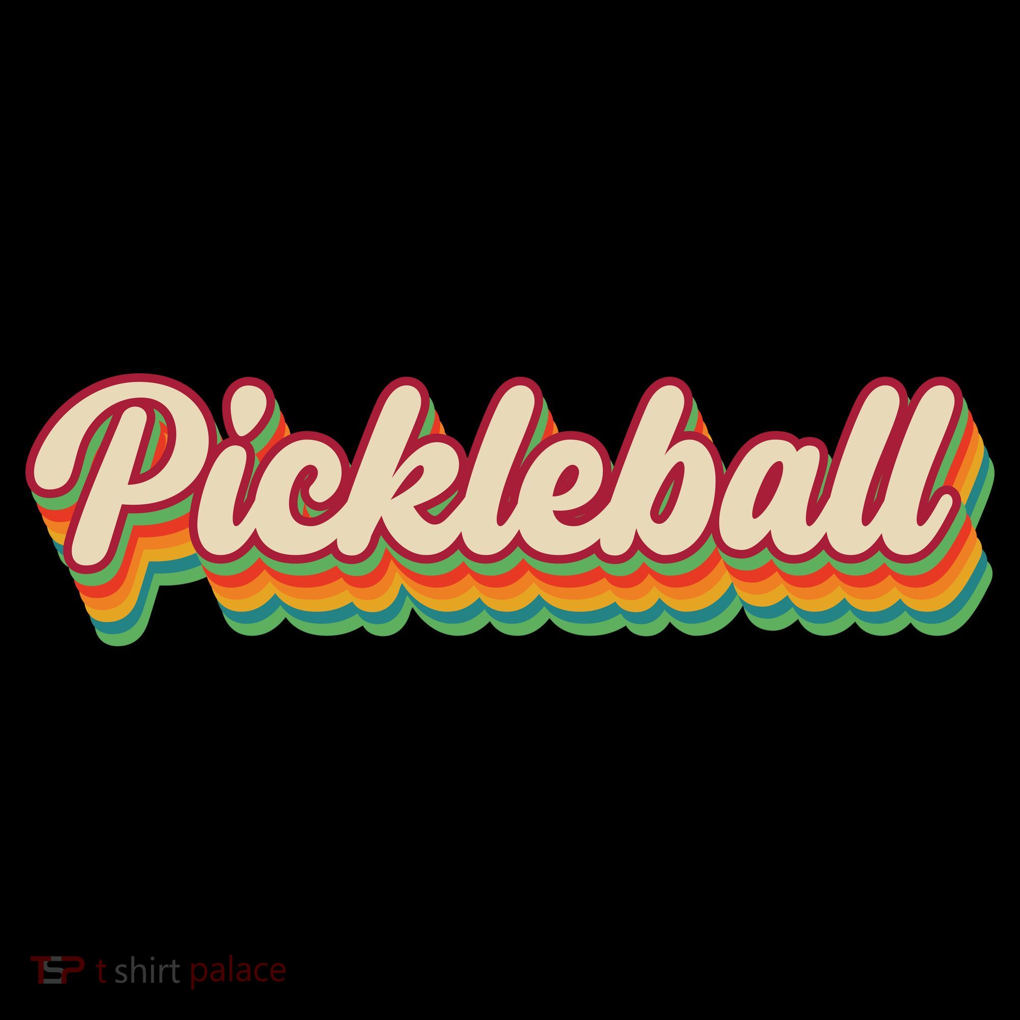 Retro Pickleball Kids Hoodie