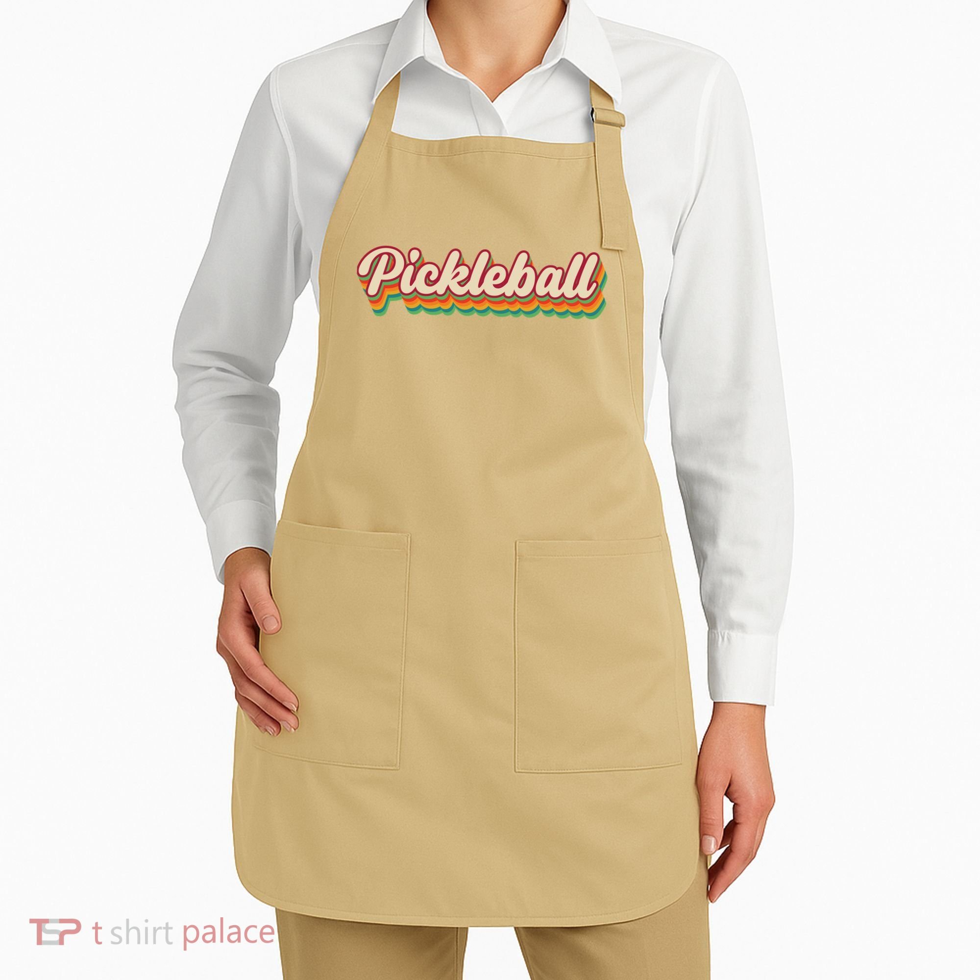 Retro Pickleball Apron