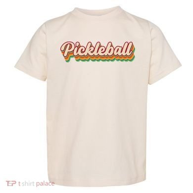 Retro Pickleball Toddler T-Shirt