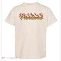 Retro Pickleball Toddler T-Shirt thumb 0