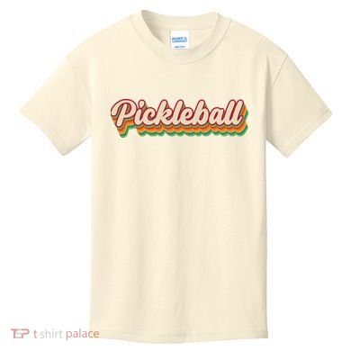 Retro Pickleball Kids T-Shirt