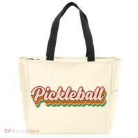 Retro Pickleball Tote Bag thumb 0