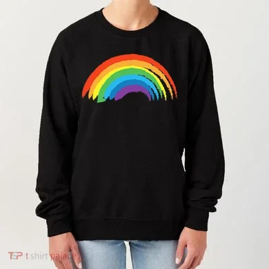 Rainbow Pride Retro Women's Sweatshirt