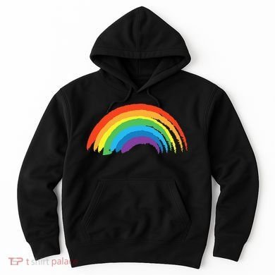 Rainbow Pride Retro Hoodie