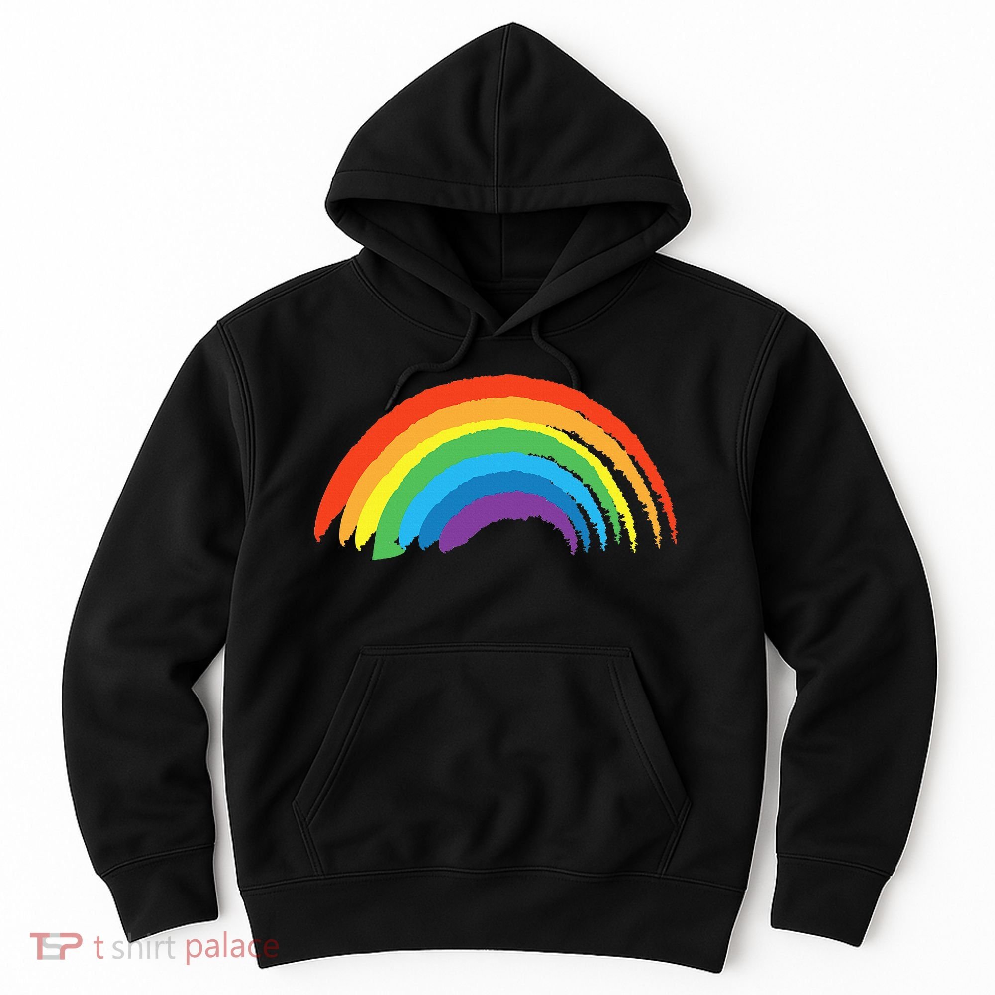 Rainbow Pride Retro Hoodie