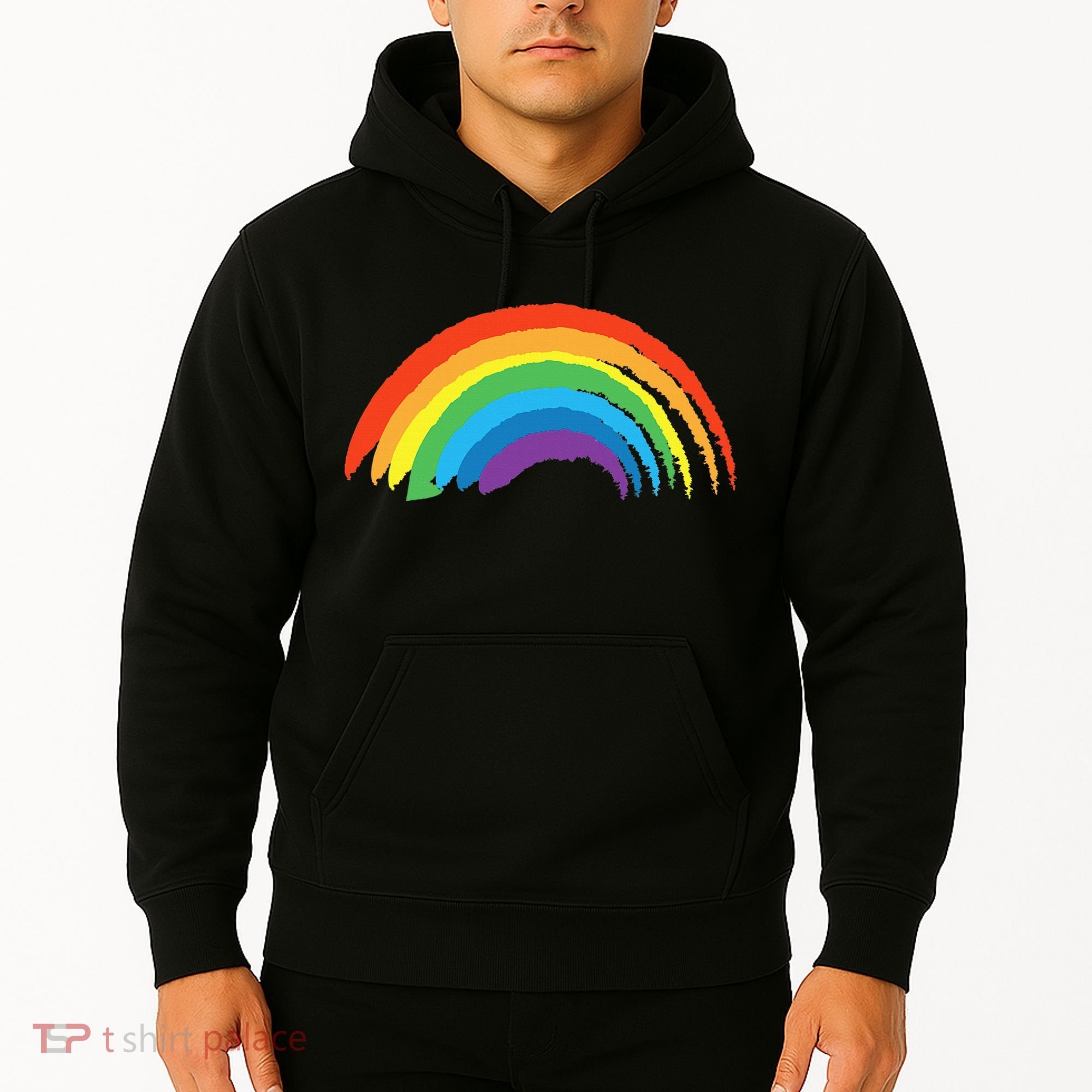 Rainbow Pride Retro Hoodie