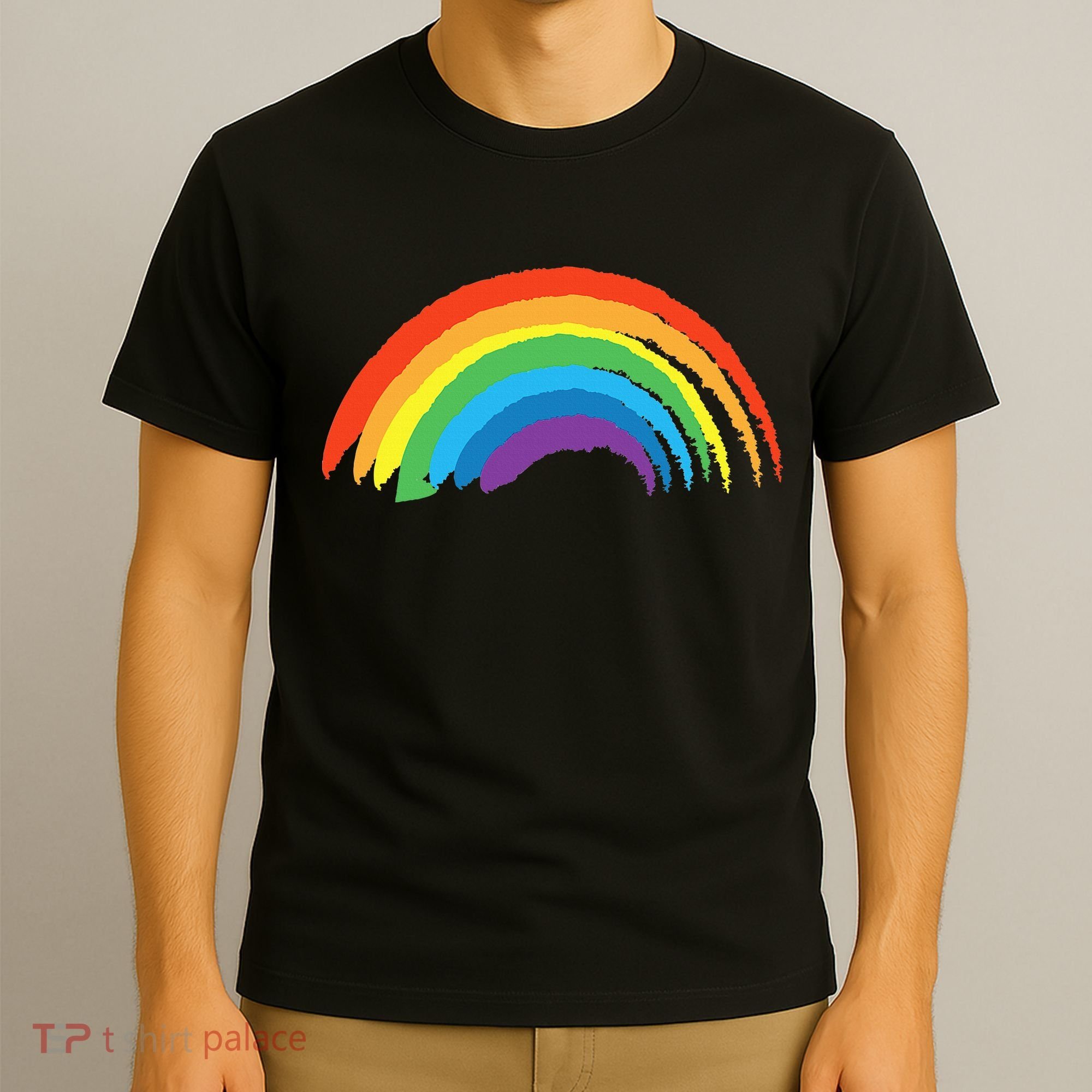 Rainbow Pride Retro T-Shirt
