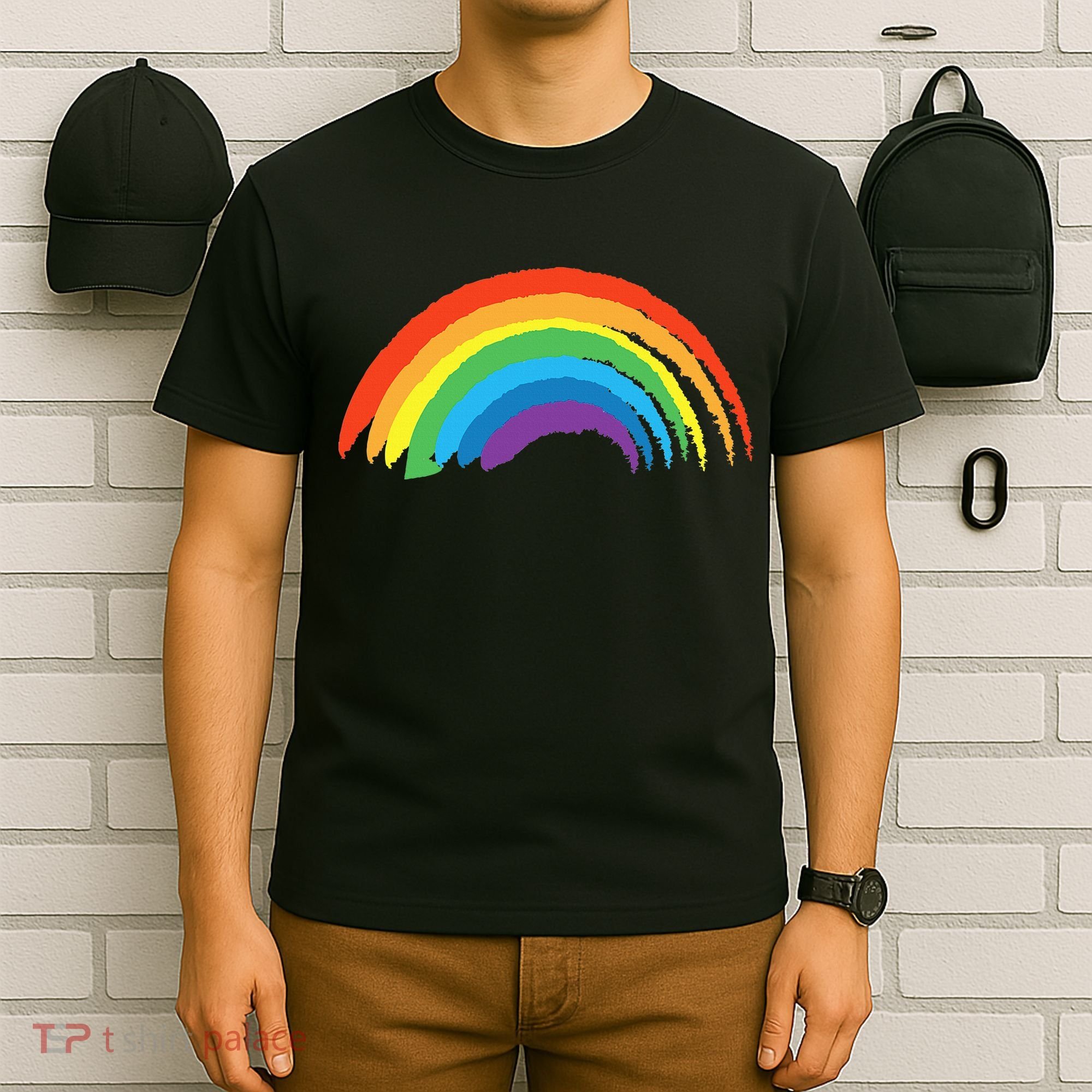 Rainbow Pride Retro T-Shirt