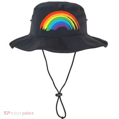 Rainbow Pride Retro Bucket Hat