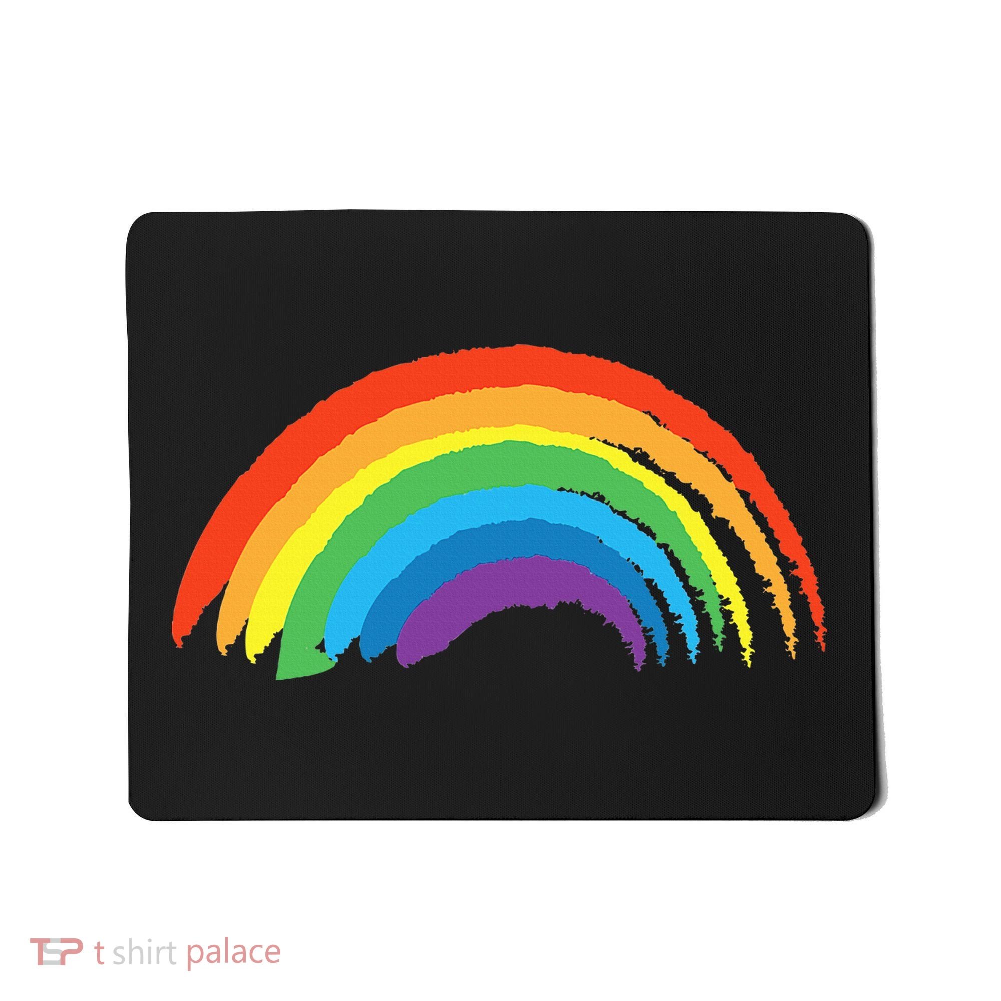 Rainbow Pride Retro Mousepad