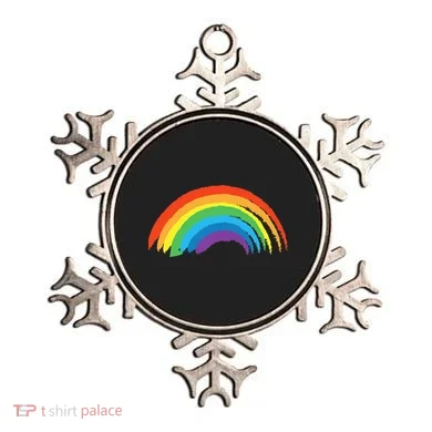 Rainbow Pride Retro Ornament