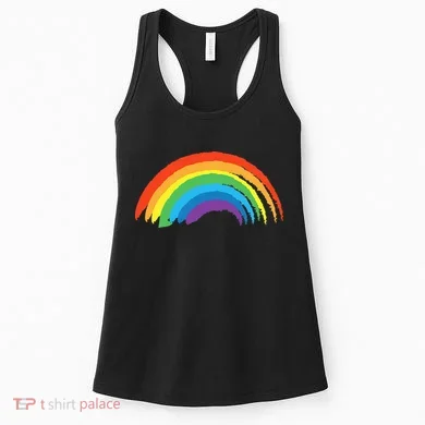 Rainbow Pride Retro Women's Tank Top