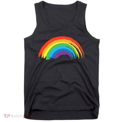 Rainbow Pride Retro Tank Top