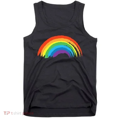 Rainbow Pride Retro Tank Top