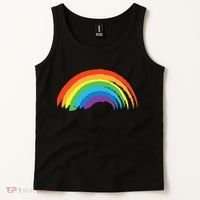 Rainbow Pride Retro Tank Top thumb 2