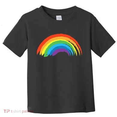 Rainbow Pride Retro Toddler T-Shirt