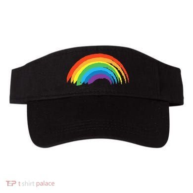 Rainbow Pride Retro Visor