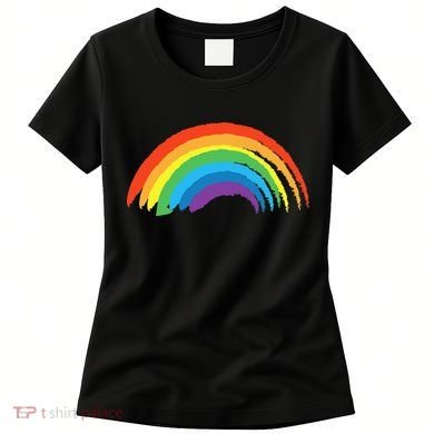 Rainbow Pride Retro Women's T-Shirt
