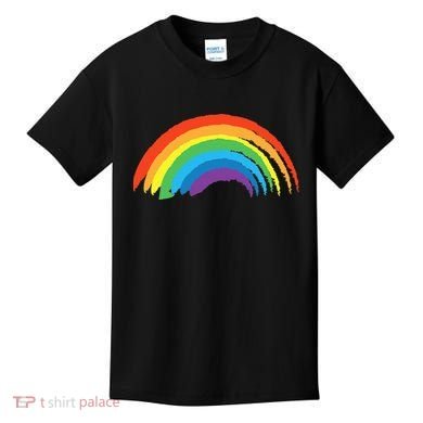 Rainbow Pride Retro Kids T-Shirt