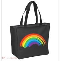 Rainbow Pride Retro Tote Bag thumb 2