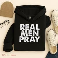 Real Pray Religious God Jesus Faith Christian Catholic Hoodie thumb 4