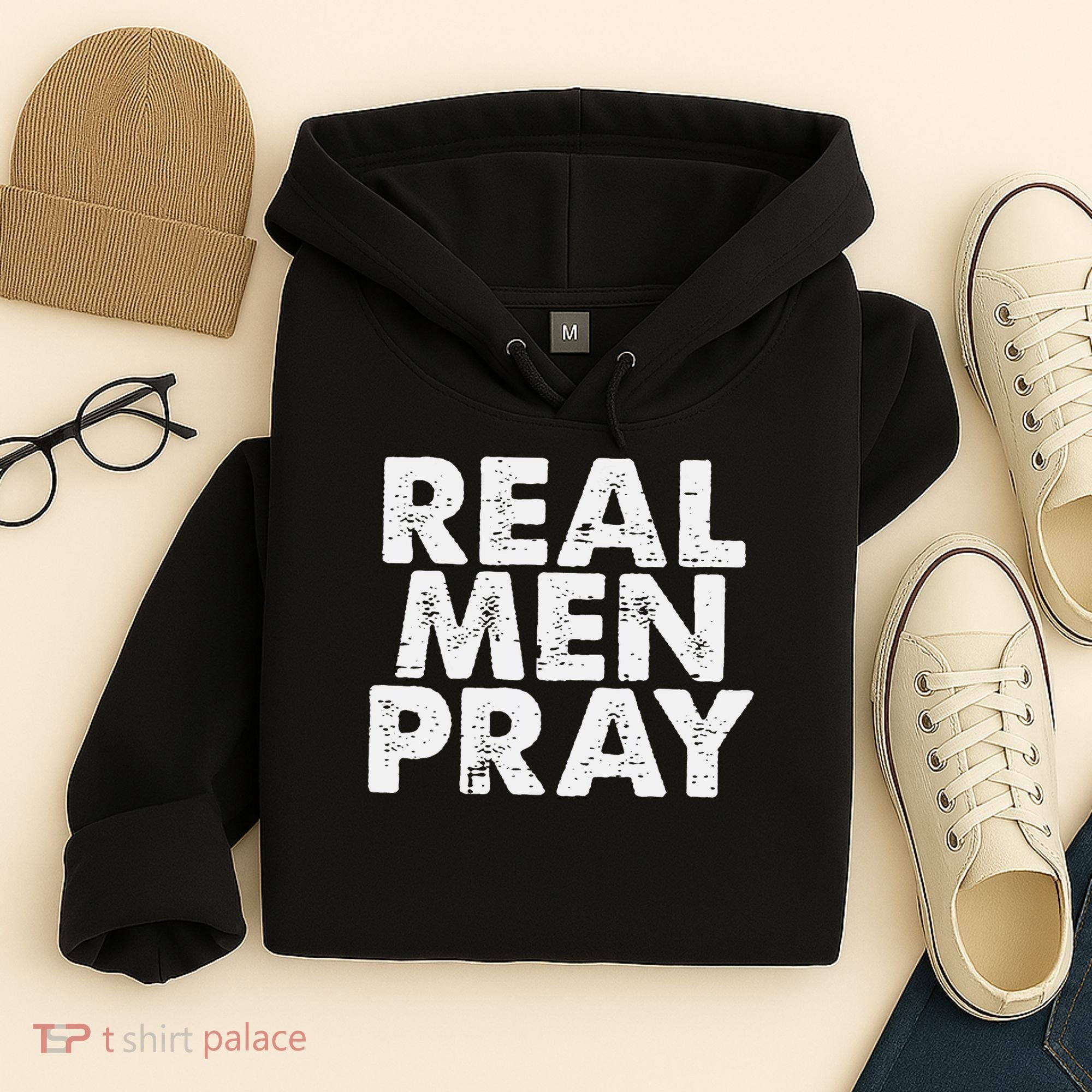 Real Pray Religious God Jesus Faith Christian Catholic Hoodie