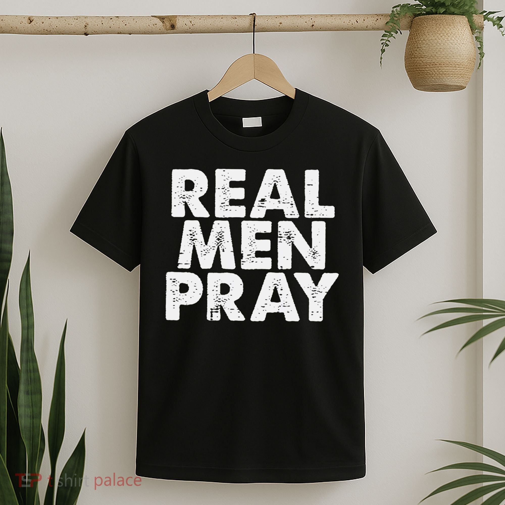 Real Pray Religious God Jesus Faith Christian Catholic T-Shirt