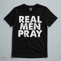 Real Pray Religious God Jesus Faith Christian Catholic T-Shirt thumb 5