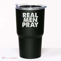 Real Pray Religious God Jesus Faith Christian Catholic Tumbler thumb 0