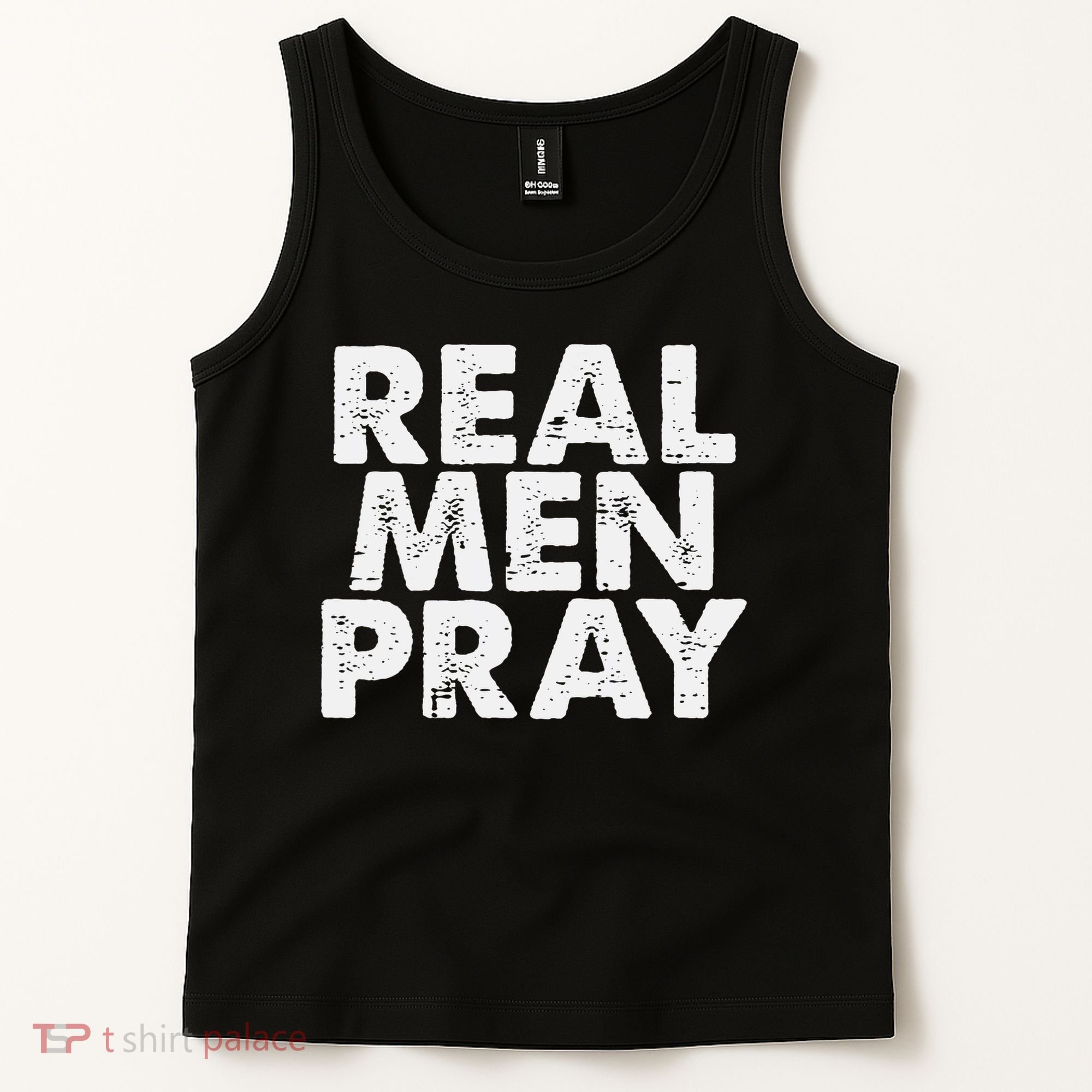 Real Pray Religious God Jesus Faith Christian Catholic Tank Top
