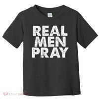 Real Pray Religious God Jesus Faith Christian Catholic Toddler T-Shirt thumb 0