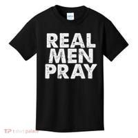 Real Pray Religious God Jesus Faith Christian Catholic Kids T-Shirt thumb 0
