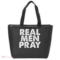 Real Pray Religious God Jesus Faith Christian Catholic Tote Bag thumb 0